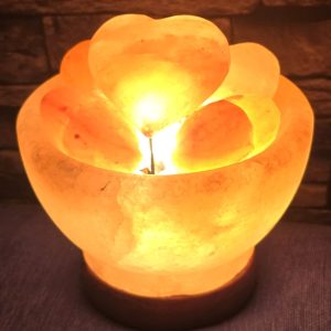 Bowl with heart stones